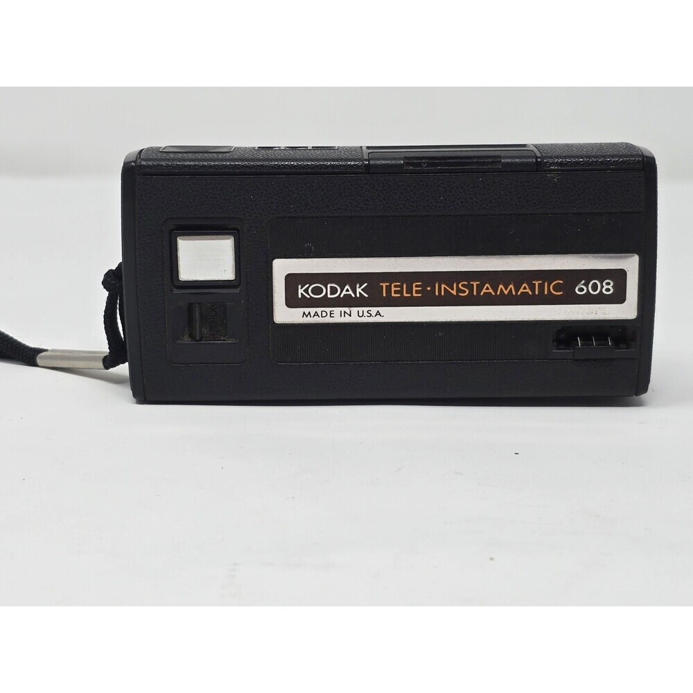 Vintage 1970’s Kodak Tele Instamatic 608 Camera 110 Film Telephoto With Case